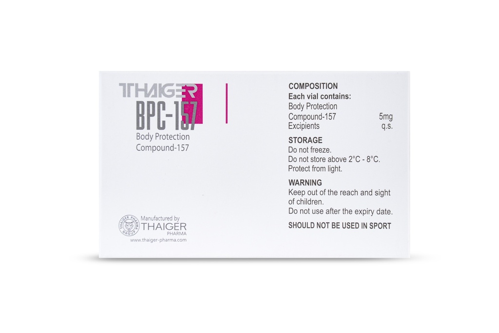 BPC 157 5MG (THAIGER PHARMA)