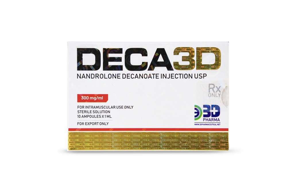 DECA3D - Nandrolone Decanoate 300mg(3D PHARMA)