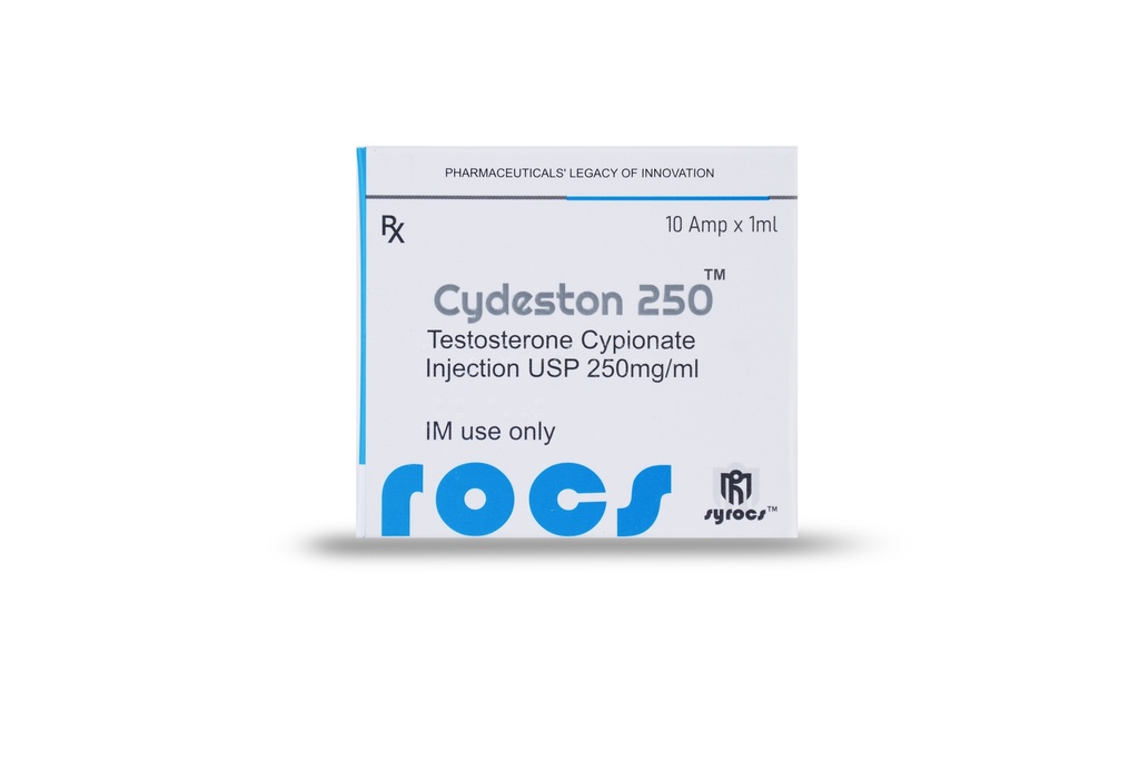 Testosterone Cypionate USP 250mg  (Syrocs)