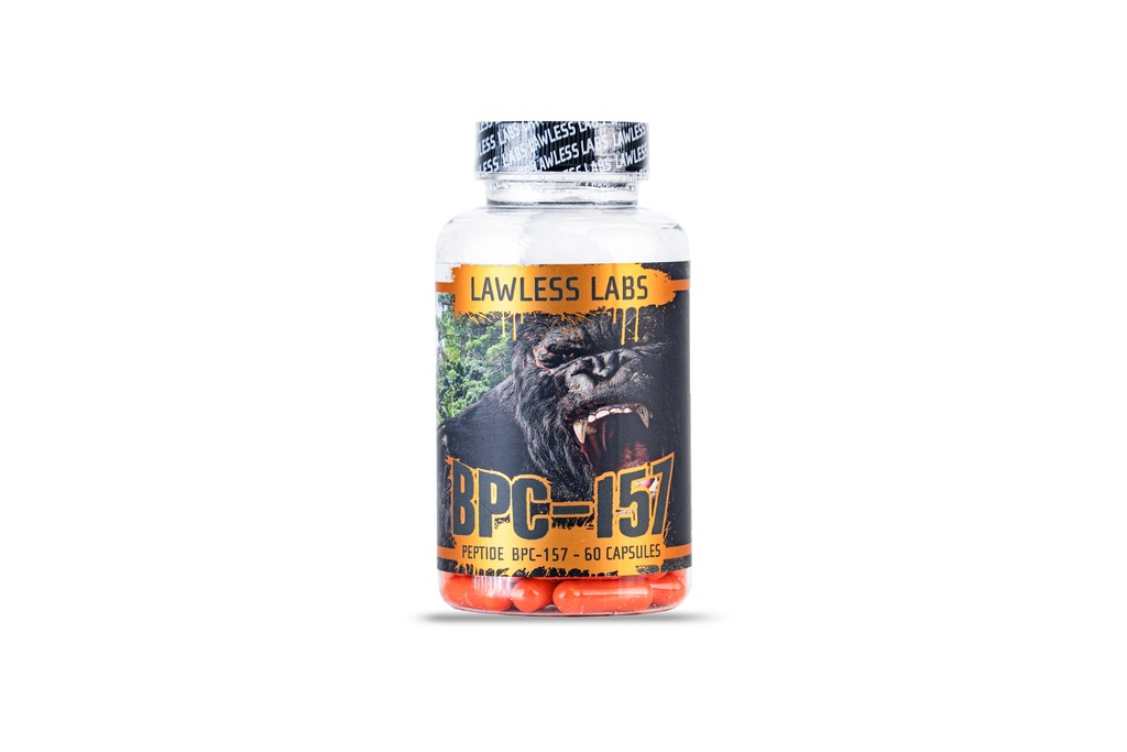 BPC-157 - 250 MCG / CAPSUL - 60 CAPSULES Bottle - LAWLESS LABS
