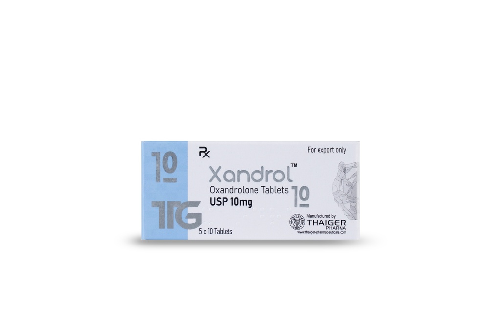 Oxandrolone 10mg x 10's x 5 strips  (THAIGER PHARMA)