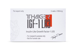 [اي جي اف فايلات تايجر] Insulin Like Growth Factor 1 LR3 - 100mcg x 5 vial's (THAIGER PHARMA)